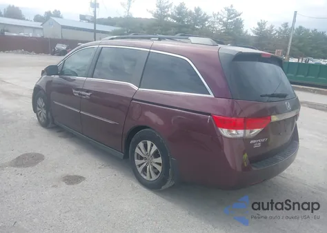 2015 Honda Odyssey Ex-L из США, поврежденный, VIN 5FNRL5H62FB048081